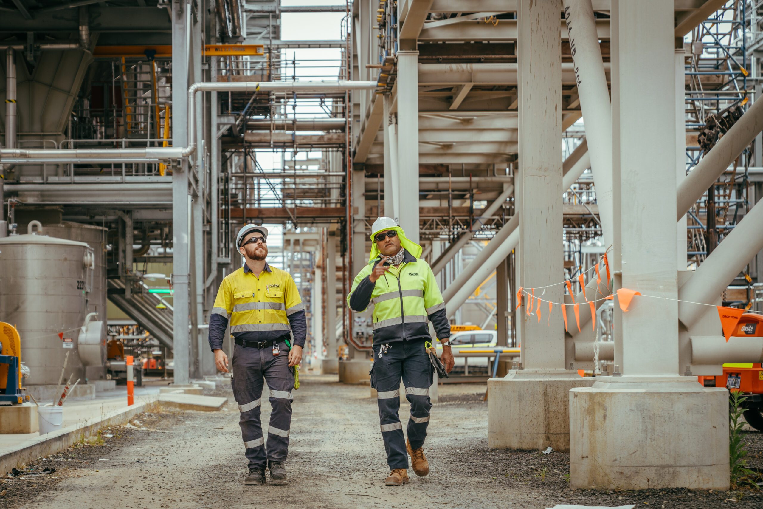 PARC tradies doing infrastructure inspection