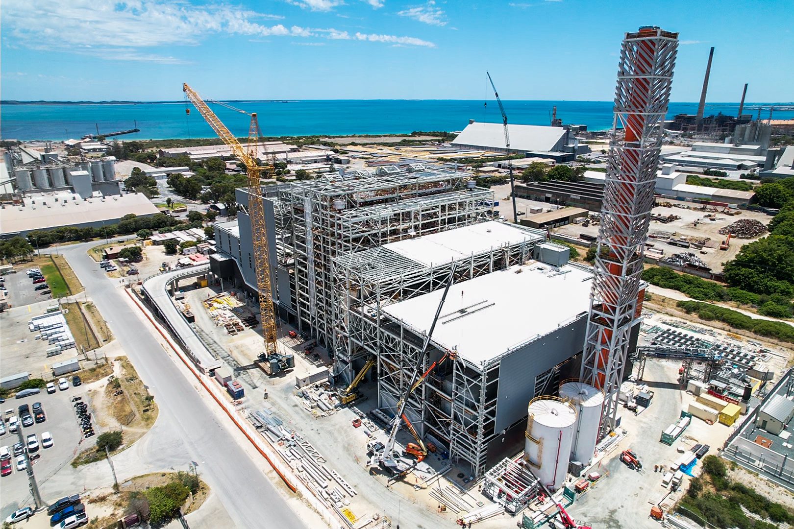 PARC Engineering working at the Kwinana Waste to Energy facility